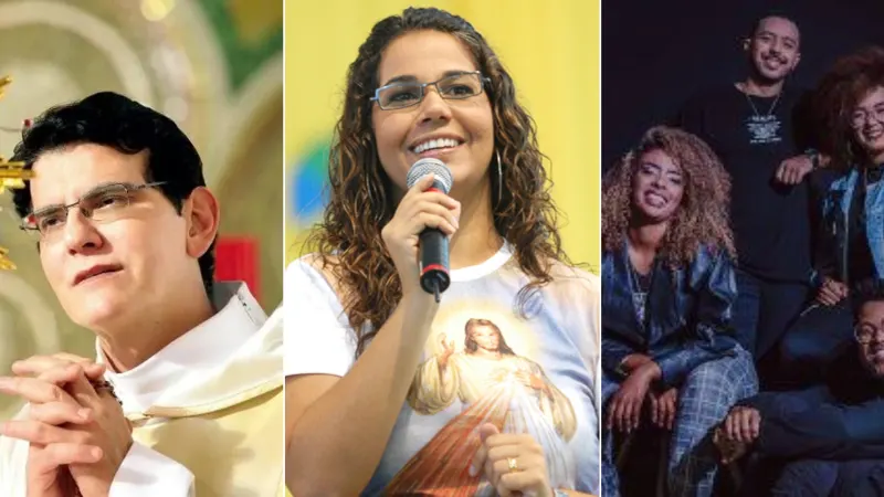 Padre Reginaldo Manzotti, Eliana Ribeiro e Colo de Deus são atrações de festival religioso em Salvador