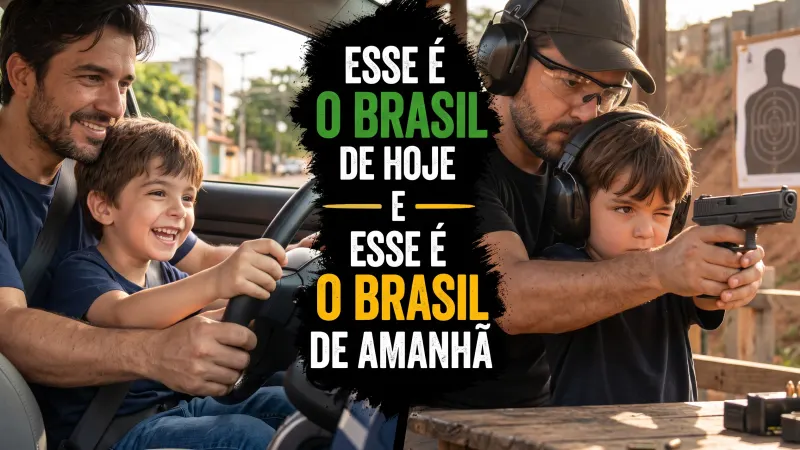 O BRASIL DE HOJE E O DE AMANHÃ: O QUE ESTAMOS ENSINANDO ÀS NOSSAS CRIANÇAS?